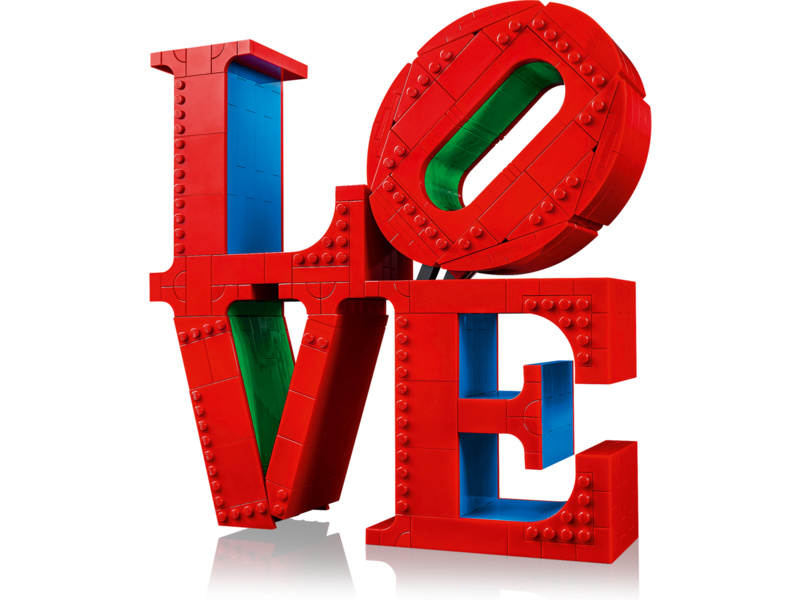 LEGO Art - LOVE | pkmodelar.cz