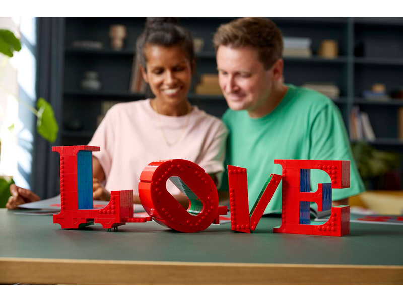 LEGO Art - LOVE | pkmodelar.cz