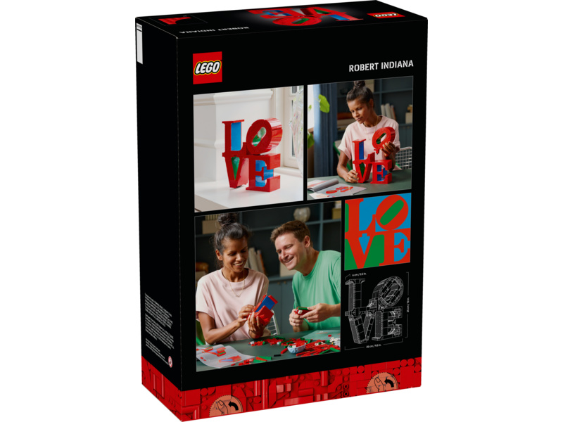 LEGO Art - LOVE | pkmodelar.cz