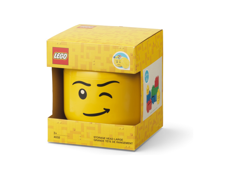 LEGO úložná hlava velká - chlapec | pkmodelar.cz