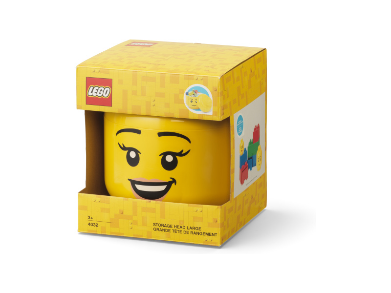 LEGO úložná hlava velká - chlapec | pkmodelar.cz