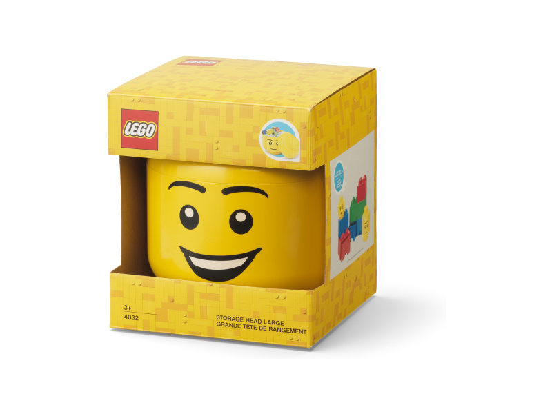 LEGO úložná hlava velká - chlapec | pkmodelar.cz