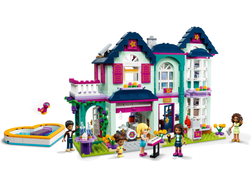 LEGO Friends - Andrea a její rodinný dům | pkmodelar.cz