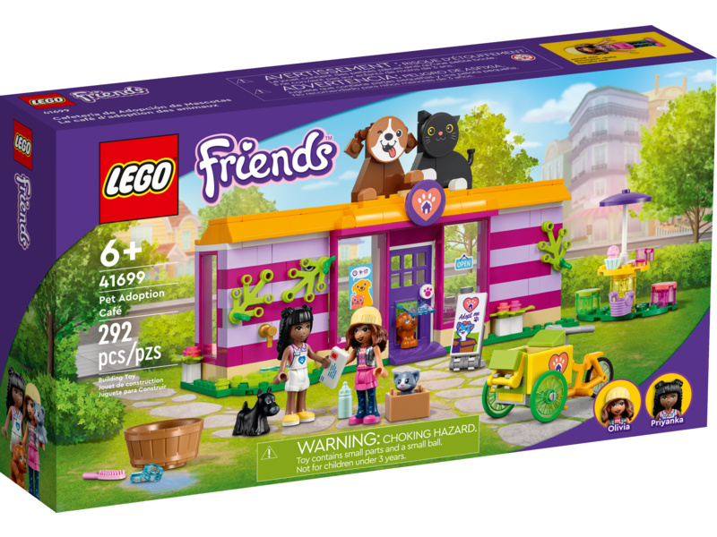 LEGO Friends - Mazlíčková kavárna | pkmodelar.cz