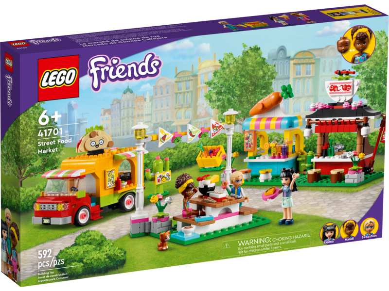 LEGO Friends - Pouliční trh s jídlem | pkmodelar.cz