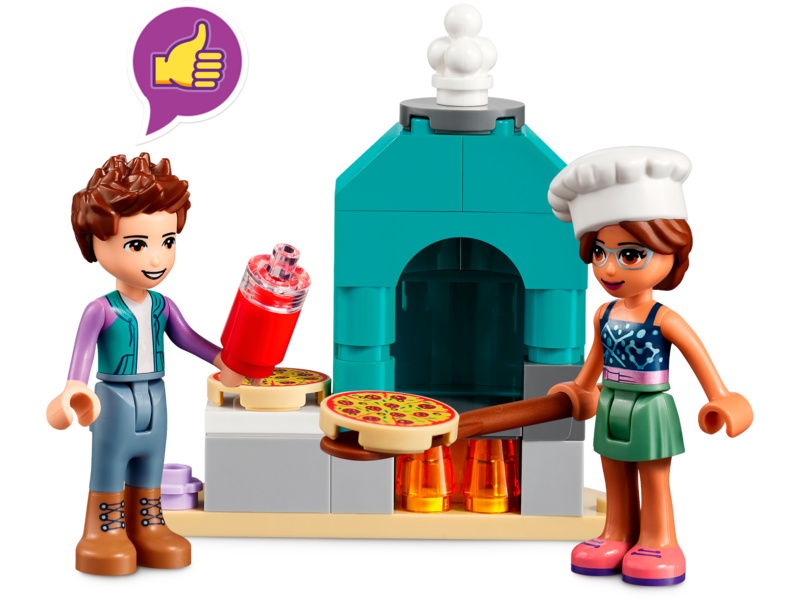 LEGO Friends - Pizzerie v městečku Heartlake | pkmodelar.cz