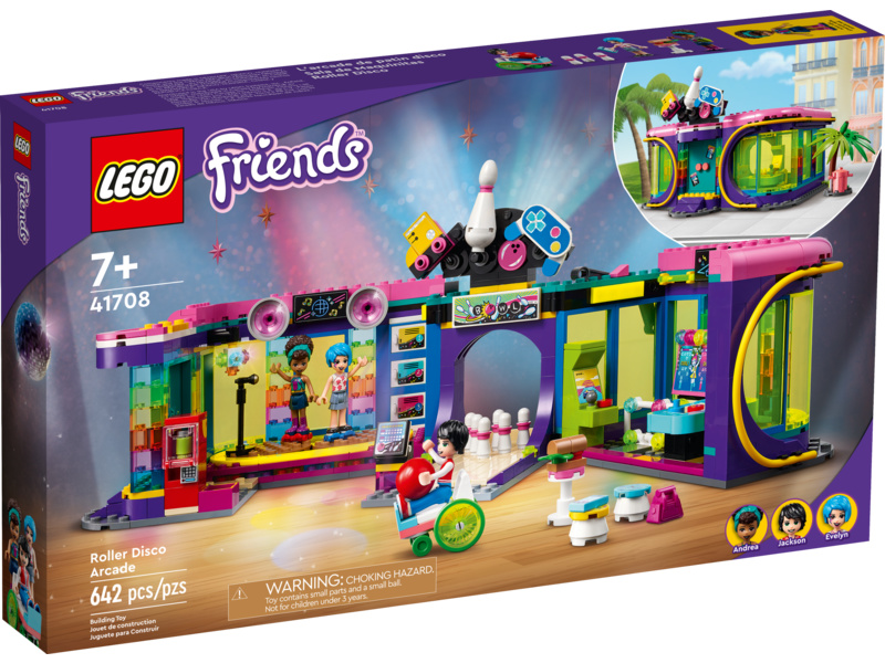 LEGO Friends - Diskotéka na kolečkových bruslích | pkmodelar.cz