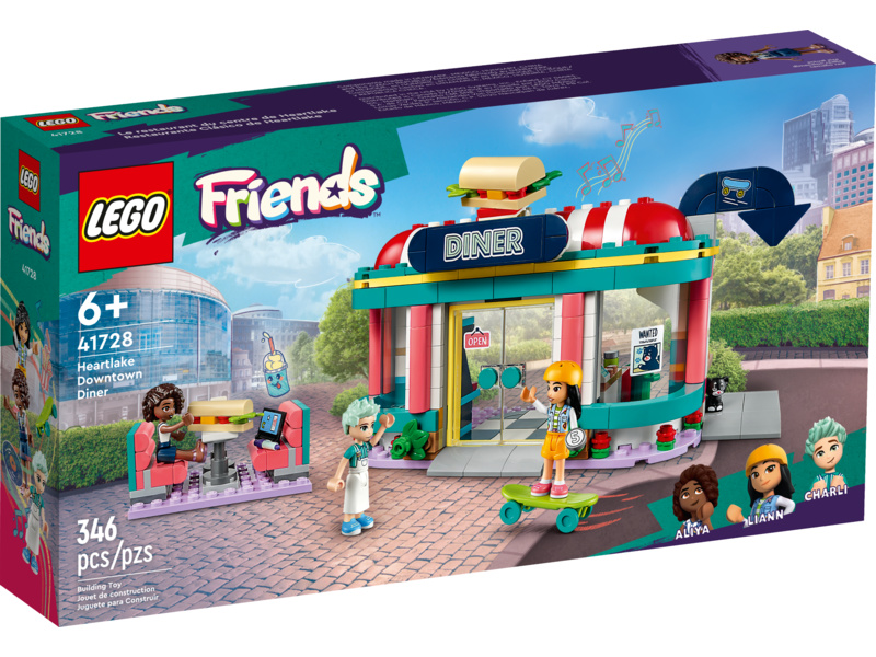 LEGO Friends - Bistro v centru městečka Heartlake | pkmodelar.cz