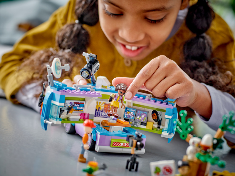 LEGO Friends - Novinářská dodávka | pkmodelar.cz