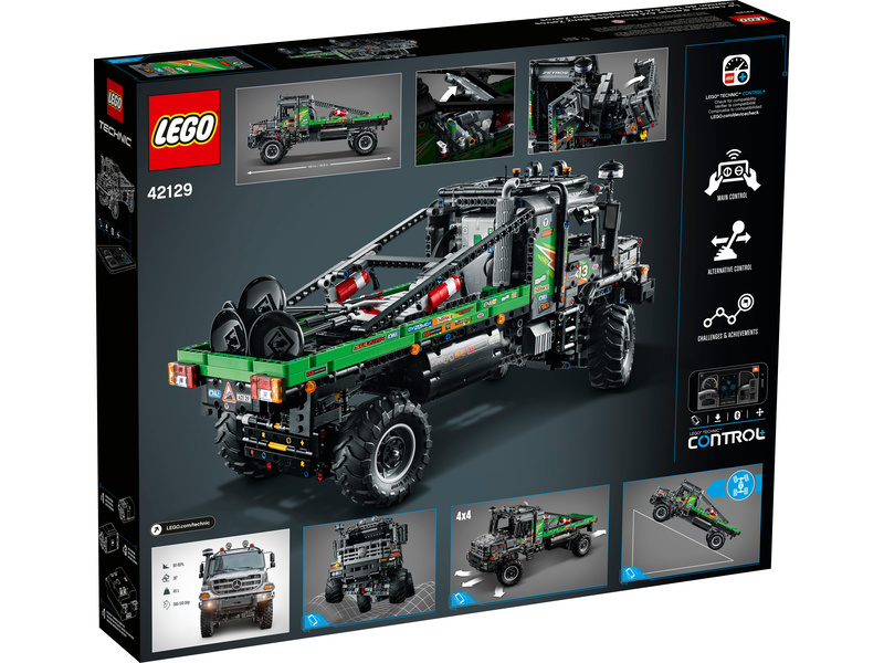 LEGO Technic - Truck trialový vůz Mercedes-Benz Zetros 4x4 | pkmodelar.cz