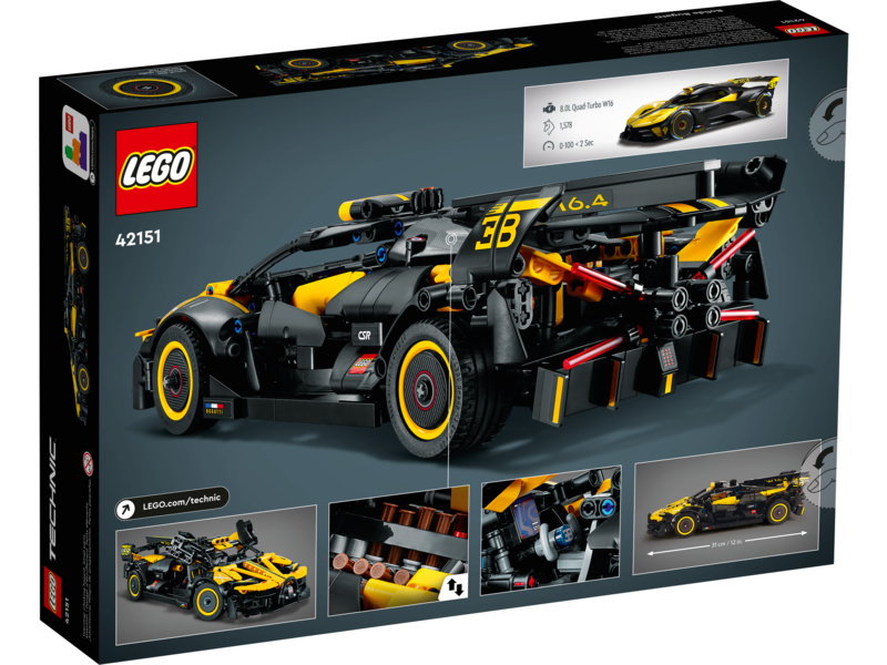 LEGO Technic - Bugatti Bolide | pkmodelar.cz