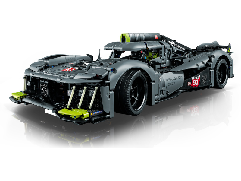 LEGO Technic - PEUGEOT 9X8 24H Le Mans Hybrid Hypercar | pkmodelar.cz