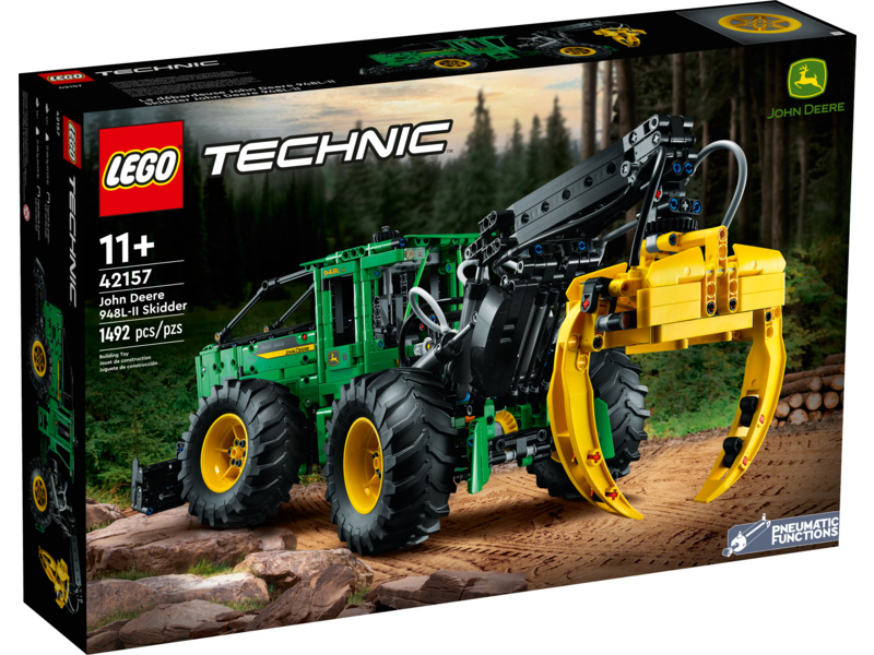 LEGO Technic - Lesní traktor John Deere 948L-II | pkmodelar.cz