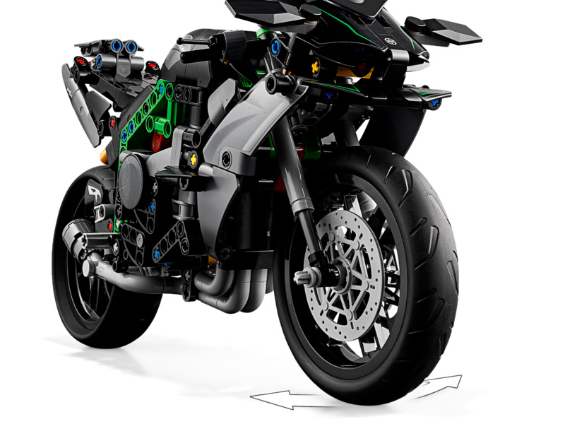 LEGO Technic - Motorka Kawasaki Ninja H2R | pkmodelar.cz