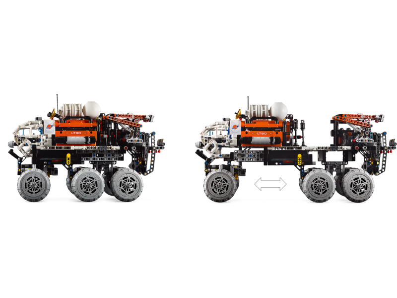 LEGO Technic - Průzkumné vozítko s posádkou na Marsu | pkmodelar.cz