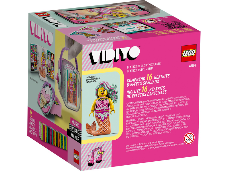 LEGO Vidiyo - Candy Mermaid BeatBox | pkmodelar.cz