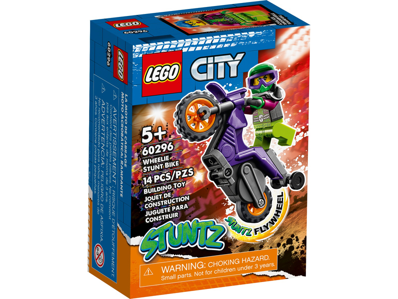 LEGO City - Kaskadérská wheelie motorka | pkmodelar.cz