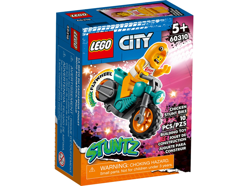 LEGO City - Motorka kaskadéra Kuřete | pkmodelar.cz