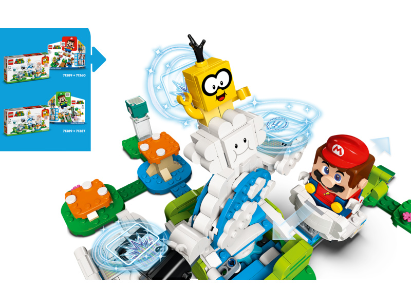 LEGO Super Mario - Lakitu a svět obláčků – rozšiřující set | pkmodelar.cz