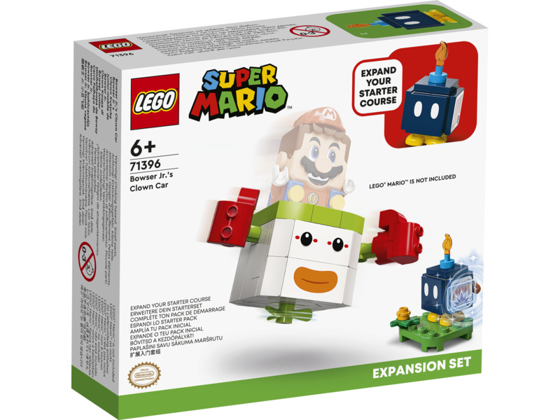 LEGO Super Mario - Bowser Jr. a Clown Car – rozšiřující set | pkmodelar.cz