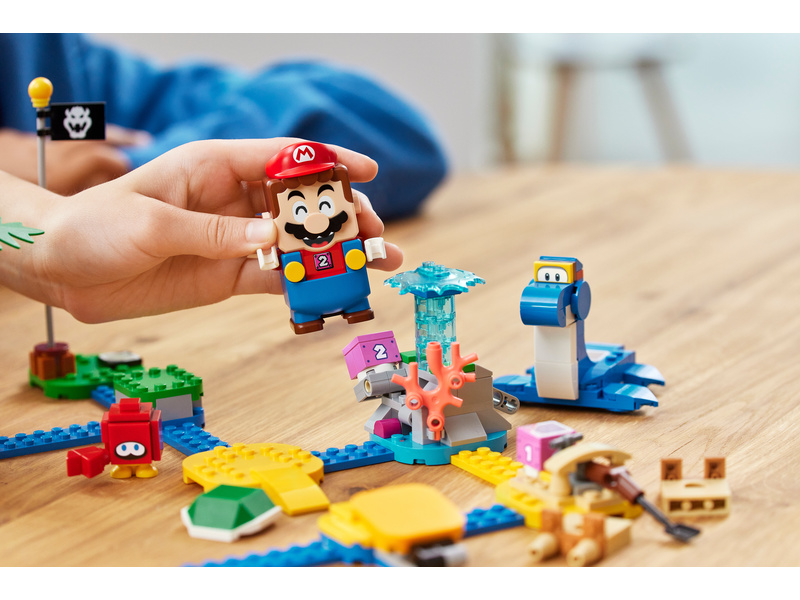 LEGO Super Mario - Na pláži u Dorrie – rozšiřující set | pkmodelar.cz