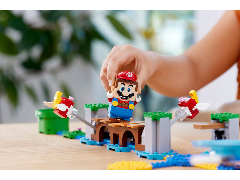 LEGO Super Mario - Plážová jízda s Big Urchinem – rozšiřující set | pkmodelar.cz