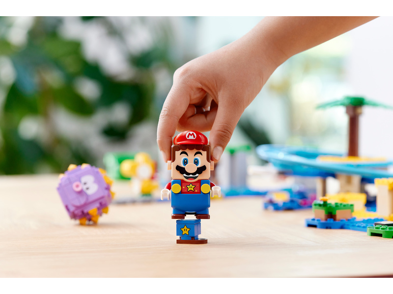 LEGO Super Mario - Plážová jízda s Big Urchinem – rozšiřující set | pkmodelar.cz