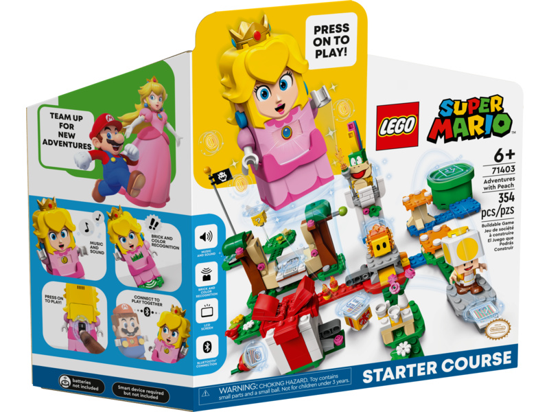 LEGO Super Mario - Dobrodružství s Peach – startovací set | pkmodelar.cz