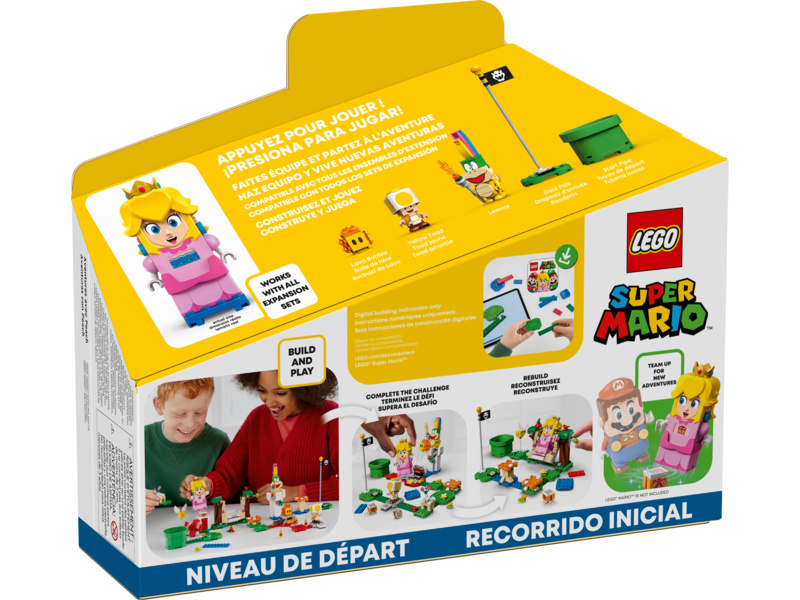 LEGO Super Mario - Dobrodružství s Peach – startovací set | pkmodelar.cz