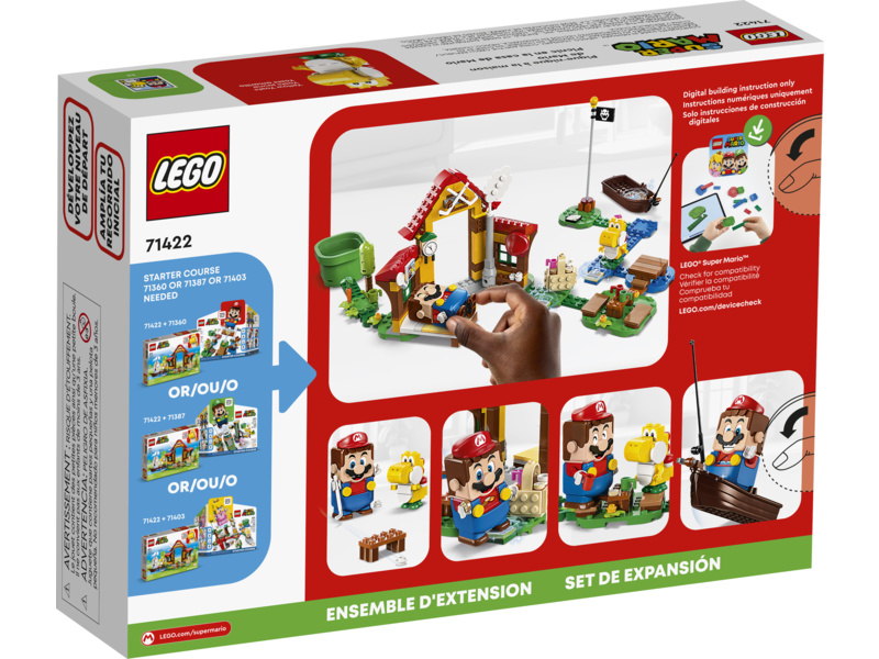 LEGO Super Mario - Piknik u Maria – rozšiřující set | pkmodelar.cz