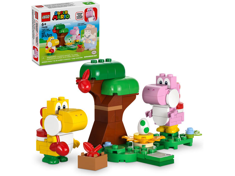 LEGO Super Mario - Yoshi a fantastický vajíčkový les – rozšiřující set | pkmodelar.cz