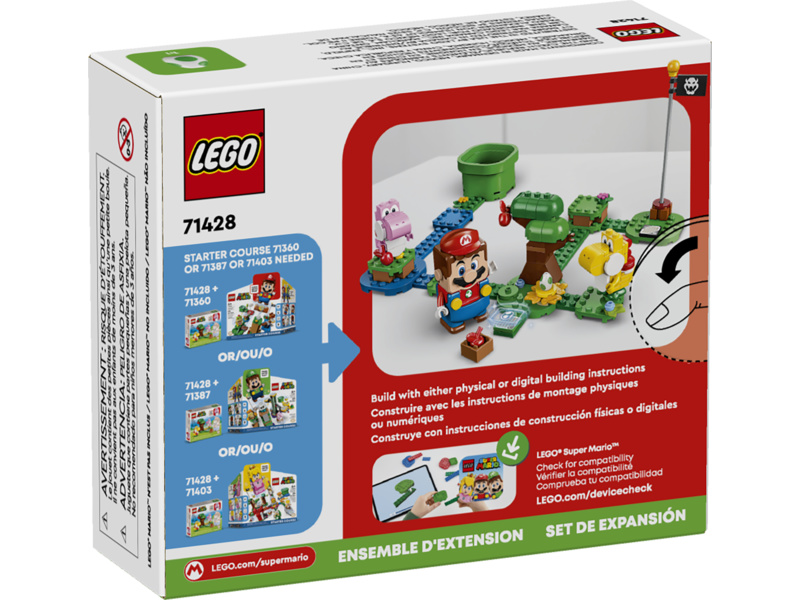 LEGO Super Mario - Yoshi a fantastický vajíčkový les – rozšiřující set | pkmodelar.cz