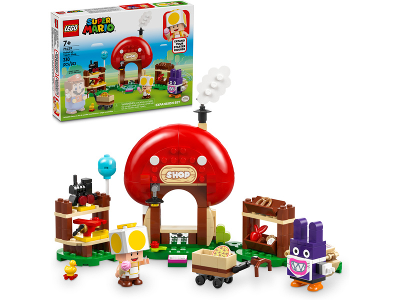 LEGO Super Mario - Nabbit v Toadově obchůdku – rozšiřující set | pkmodelar.cz