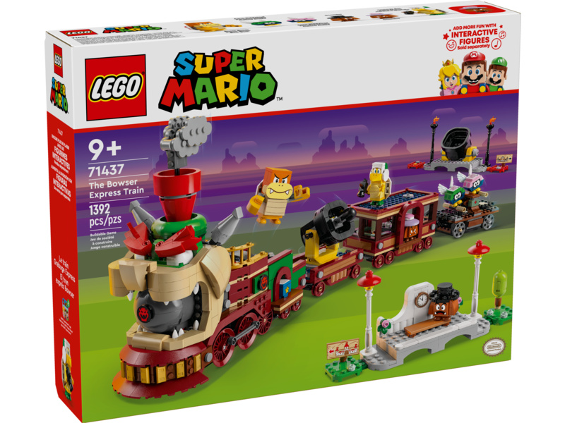 LEGO Super Mario - Bowserův rychlík | pkmodelar.cz