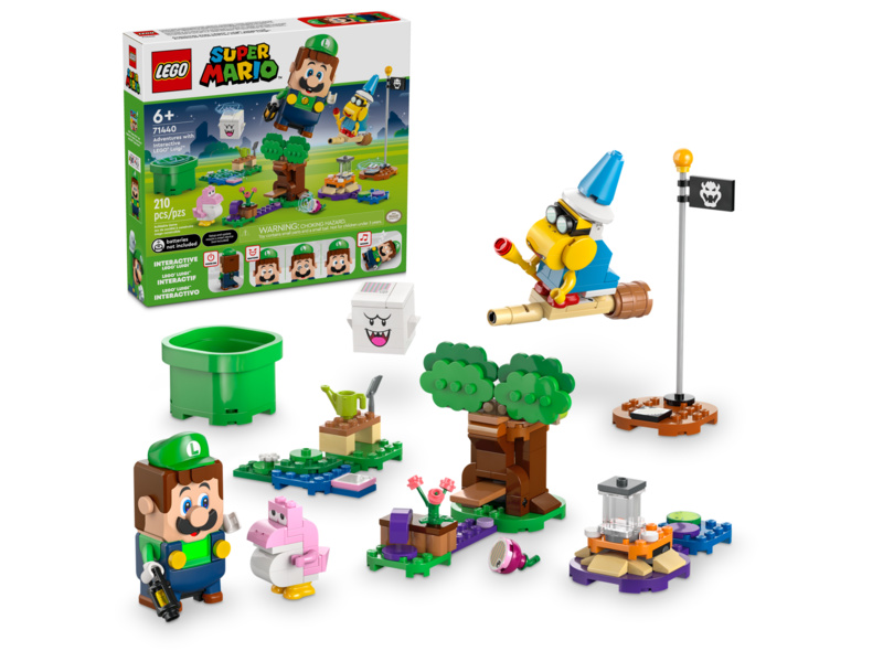 LEGO Super Mario - Interaktivní LEGO® Luigi™ a dobrodružství | pkmodelar.cz