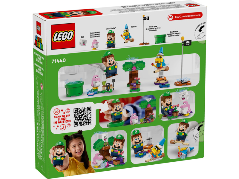 LEGO Super Mario - Interaktivní LEGO® Luigi™ a dobrodružství | pkmodelar.cz