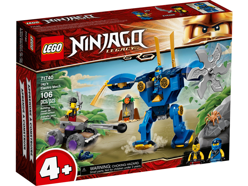 LEGO Ninjago - Jayův elektrorobot | pkmodelar.cz