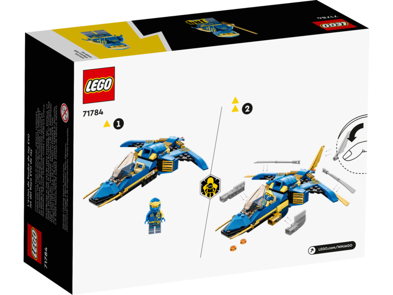 LEGO Ninjago - Jayova blesková stíhačka EVO | pkmodelar.cz