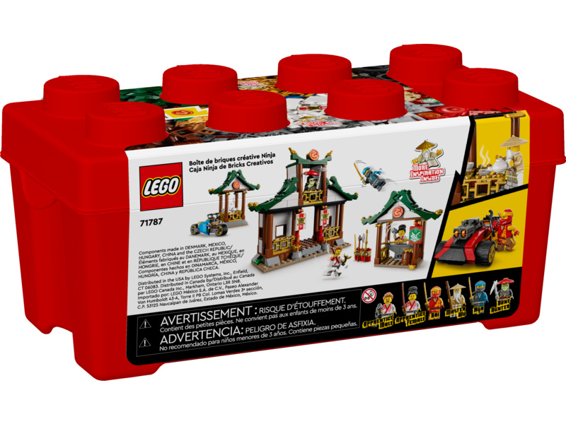 LEGO Ninjago - Tvořivý nindža box | pkmodelar.cz