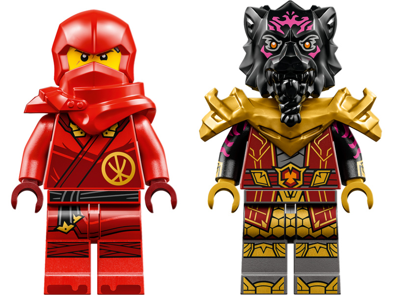 LEGO Ninjago - Kai a Ras v duelu auta s motorkou | pkmodelar.cz