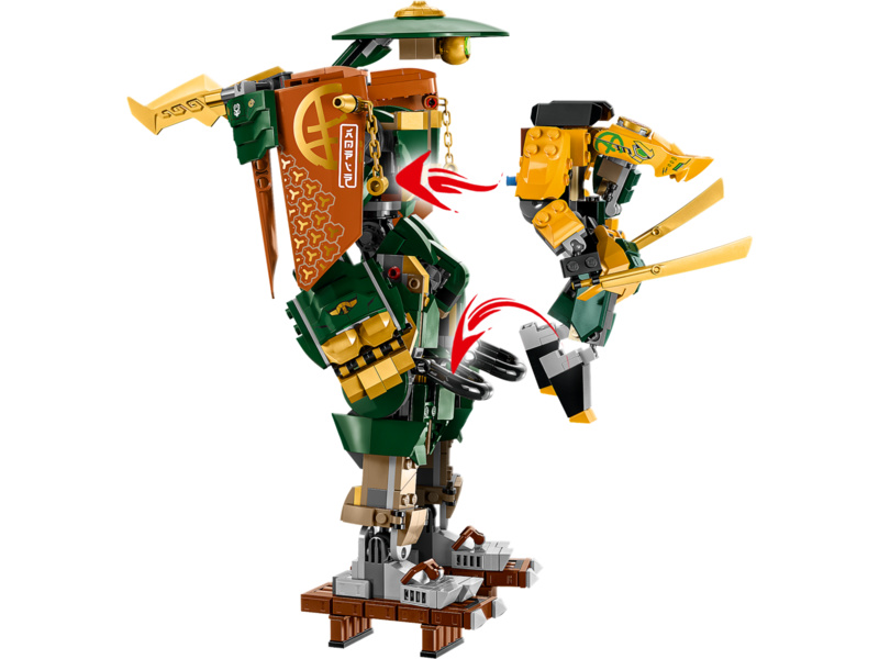 LEGO Ninjago - Lloyd, Arin a jejich tým nindža robotů | pkmodelar.cz