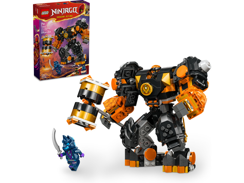 LEGO Ninjago - Coleův živelný zemský robot | pkmodelar.cz