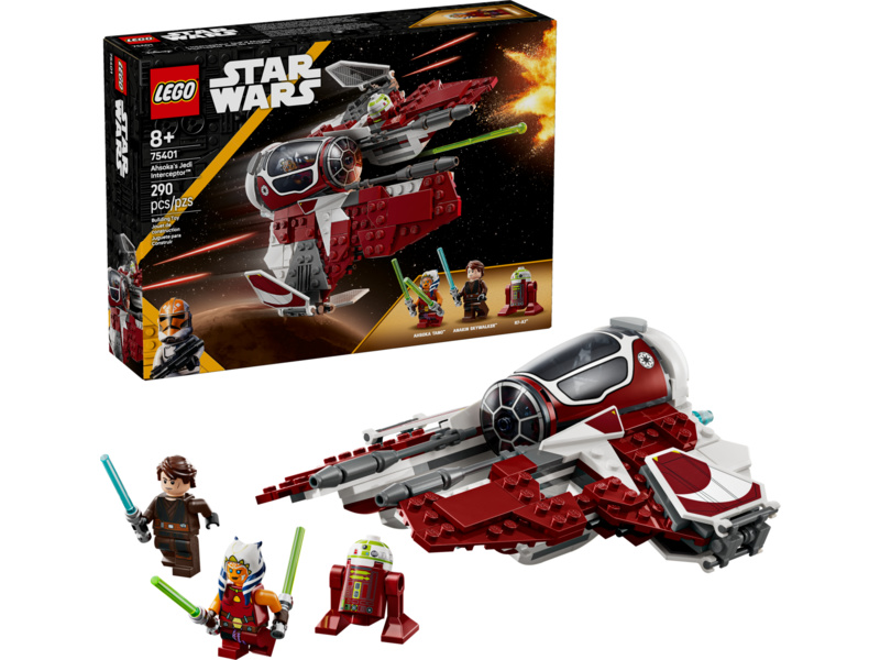 LEGO Star Wars - Ahsoka a jediská stíhačka Interceptor | pkmodelar.cz