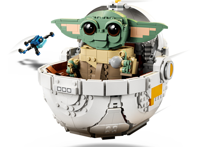 LEGO Star Wars - Grogu™ ve vznášejícím se kočárku | pkmodelar.cz