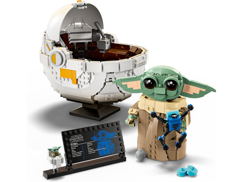 LEGO Star Wars - Grogu™ ve vznášejícím se kočárku | pkmodelar.cz