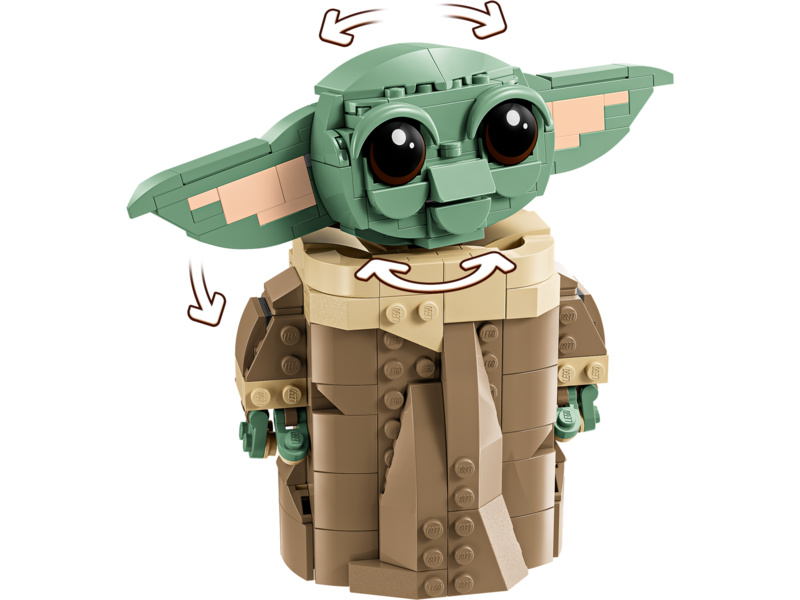 LEGO Star Wars - Grogu™ ve vznášejícím se kočárku | pkmodelar.cz