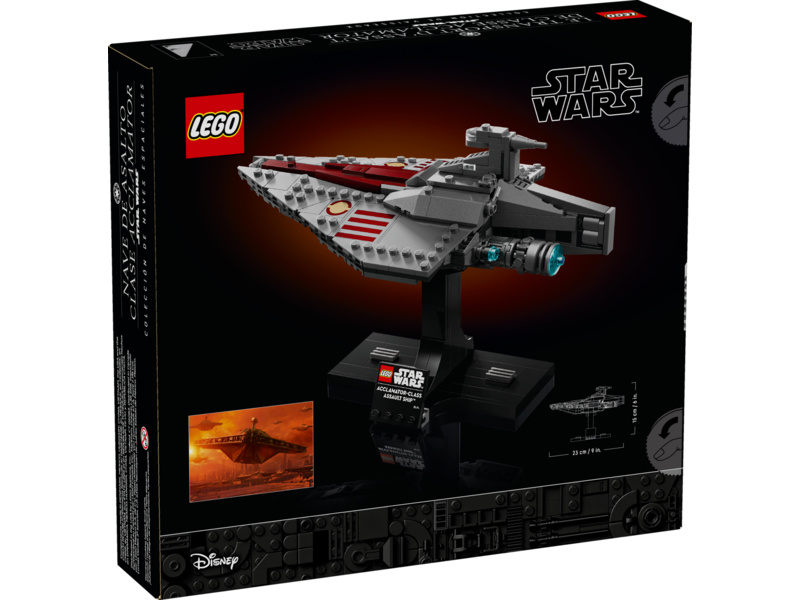 LEGO Star Wars - Útočná loď třídy Acclamator | pkmodelar.cz