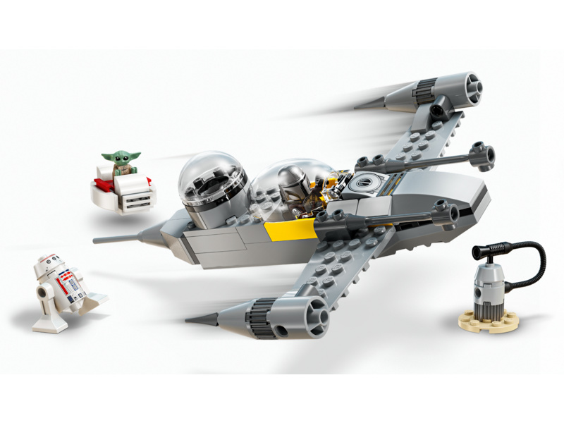 LEGO Star Wars - Mando, Grogu a stíhačka N-1 Starfighter | pkmodelar.cz