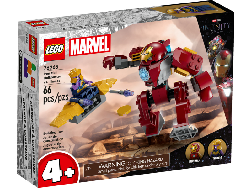 LEGO Marvel - Iron Man Hulkbuster vs. Thanos | pkmodelar.cz