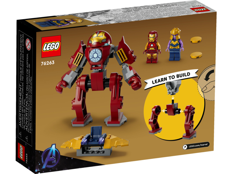 LEGO Marvel - Iron Man Hulkbuster vs. Thanos | pkmodelar.cz